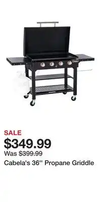 Cabela's Cabela's 36'' Propane Griddle offer