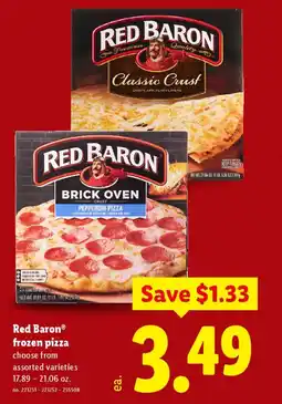Lidl Red Baron frozen pizza offer