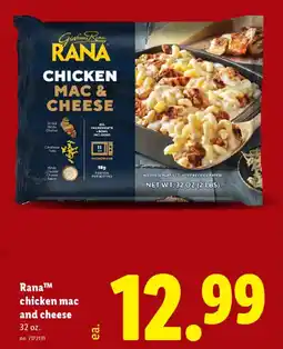 Lidl Rana chicken mac and cheese offer