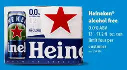 Lidl Heineken alcohol free offer