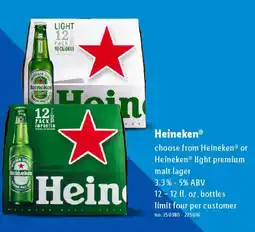 Lidl Heineken offer