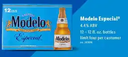 Lidl Modelo Especial offer