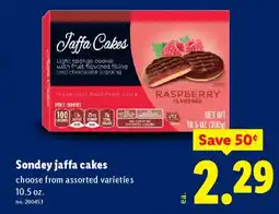 Lidl Sondey jaffa cakes offer