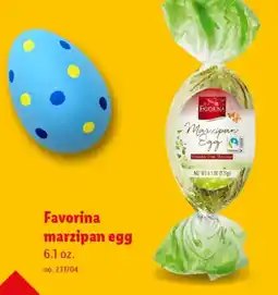 Lidl Favorina marzipan egg offer