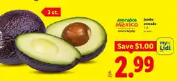 Lidl Jumbo avocados offer