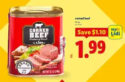 Lidl Corned beef offer