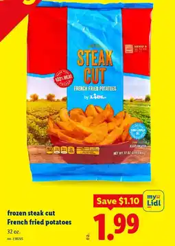 Lidl Frozen steak cut french fried potatoes offer