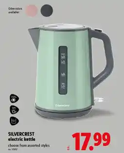 Lidl Silvercrest electric kettle offer