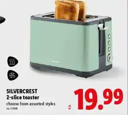 Lidl Silvercrest 2-slice toaster offer