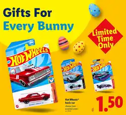 Lidl Hot wheels basic car offer