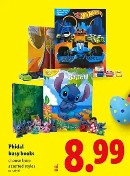 Lidl Phidal busy books offer