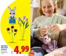 Lidl Crelando diy crochet spring set offer
