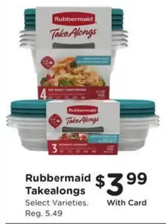 Rubbermaid Takealongs