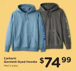 Kroger Carhartt Garment-Dyed Hoodie Men's sizes. offer
