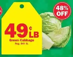 Schnucks Green Cabbage offer
