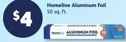 Family Dollar Homeline Aluminum Foil offer