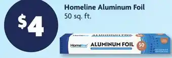 Family Dollar Homeline Aluminum Foil offer