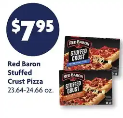 Family Dollar Red Baron Stuffed Crust Pizza offer