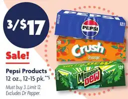Family Dollar Pepsi Products offer