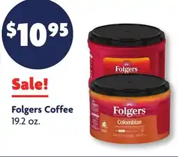 Family Dollar Folgers Coffee offer