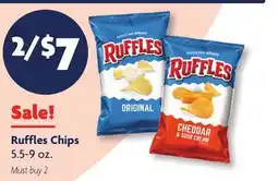 Family Dollar Ruffles Chips offer
