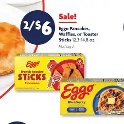 Family Dollar Eggo Pancakes, Waffles, or Toaster Sticks offer