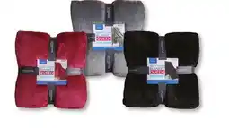 Family Dollar Interiors by Design Silky Plush Blanket Full/Queen offer