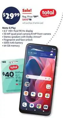 Family Dollar Moto G Play offer