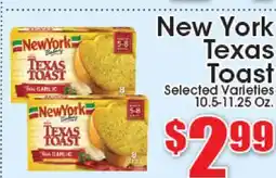 Supremo Foods Inc New York Texas Toast offer