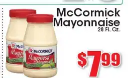 Supremo Foods Inc McCormick Mayonnaise offer