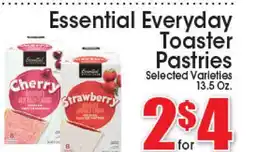 Supremo Foods Inc Essential Everyday Toaster Pastries offer