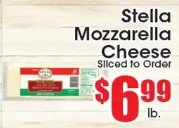 Supremo Foods Inc Stella Mozzarella Cheese offer