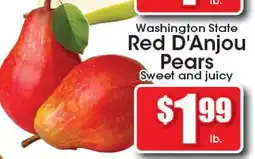 Supremo Foods Inc Washington State Red D'Anjou Pears offer