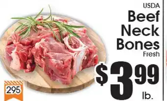 Supremo Foods Inc USDA Beef Neck Bones offer