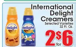 Supremo Foods Inc International Delight Creamers offer