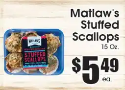 Supremo Foods Inc Matlaw's Stuffed Scallops offer