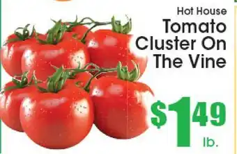 Supremo Foods Inc Hot House Tomato Cluster On The Vine offer
