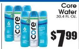 Supremo Foods Inc Core Water offer