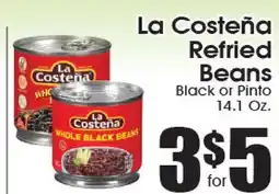 Supremo Foods Inc La Costeña Refried Beans offer