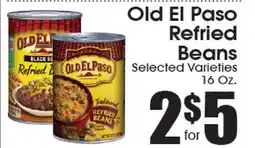 Supremo Foods Inc Old El Paso Refried Beans offer