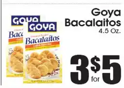 Supremo Foods Inc Goya Bacalaitos offer