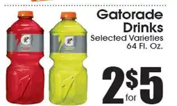 Supremo Foods Inc Gatorade Drinks offer