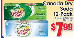 Supremo Foods Inc Canada Dry Soda offer