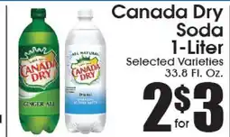 Supremo Foods Inc Canada Dry Soda offer