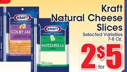 Supremo Foods Inc Kraft Natural Cheese Slices offer