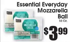 Supremo Foods Inc Essential Everyday Mozzarella Ball offer