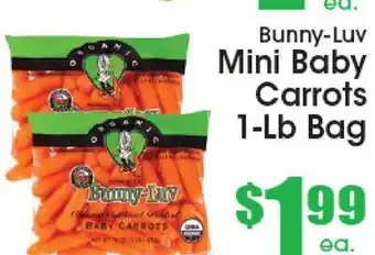 Supremo Foods Inc Bunny-Luv Mini Baby Carrots offer