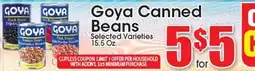 Supremo Foods Inc Goya Canned Beans offer