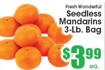 Supremo Foods Inc Fresh Wonderful Seedless Mandarins offer