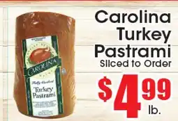 Supremo Foods Inc Carolina Turkey Pastrami offer